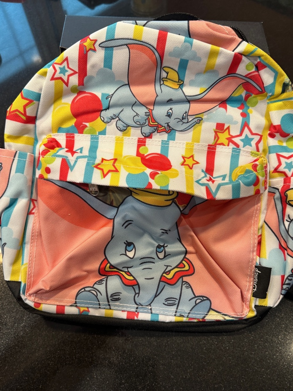 Disney Dumbo Kids Backpack - Red, Yellow, Blue, Pink